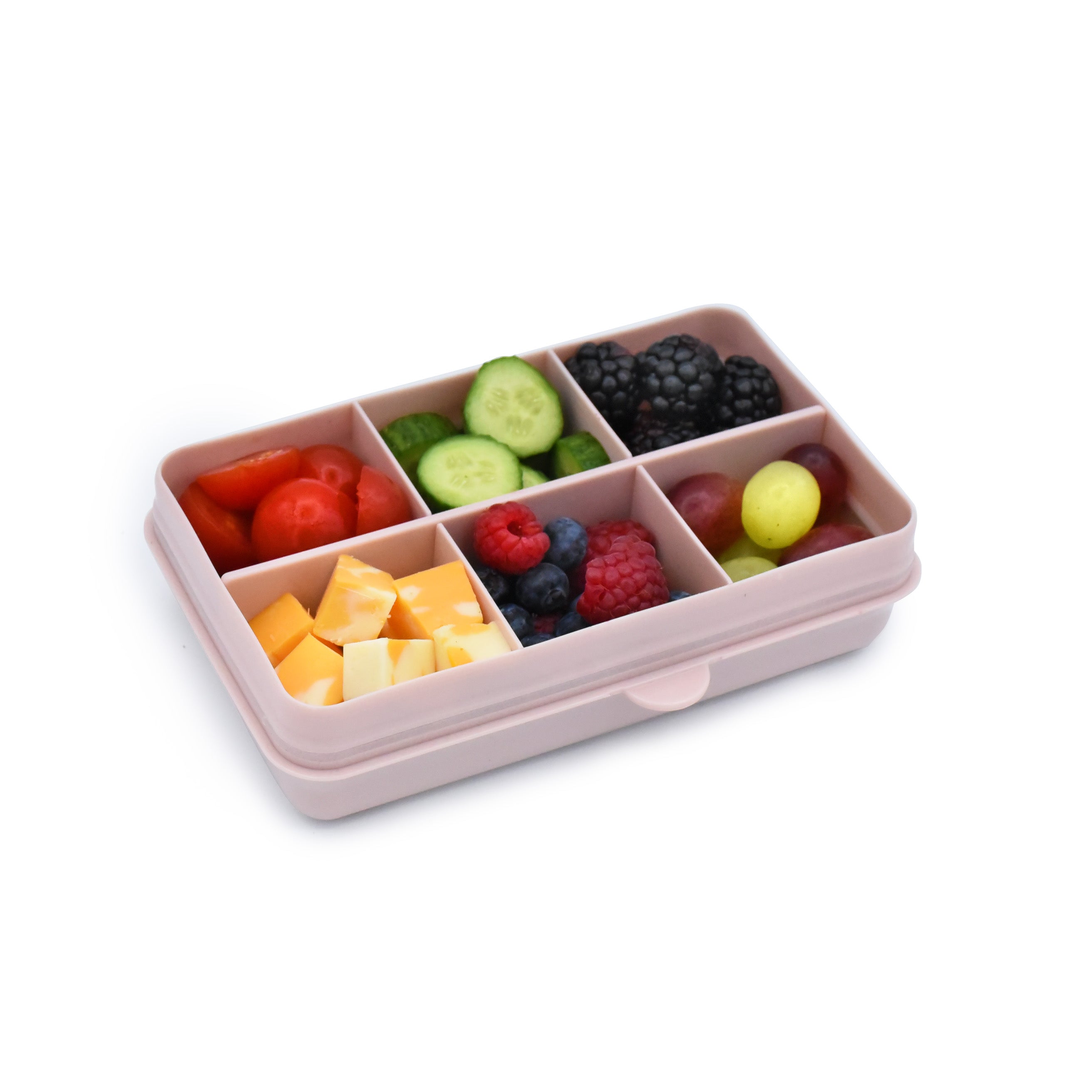 Caja contenedora mini para snack Rosado Melii