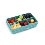 Caja contenedora mini para snack azul Melii