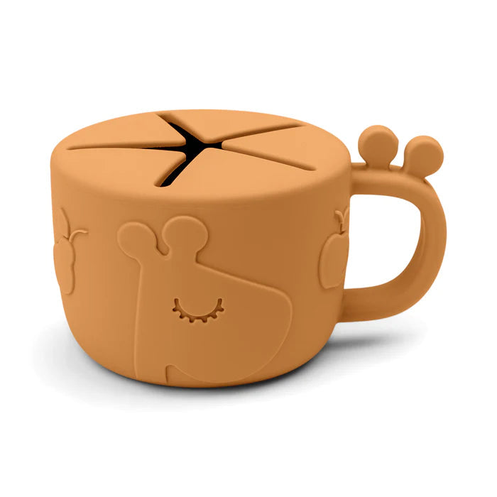 Taza para snack peekaboo snack Raffi Mostaza Done By Deer