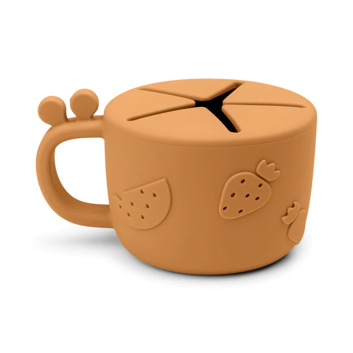 Taza para snack peekaboo snack Raffi Mostaza Done By Deer