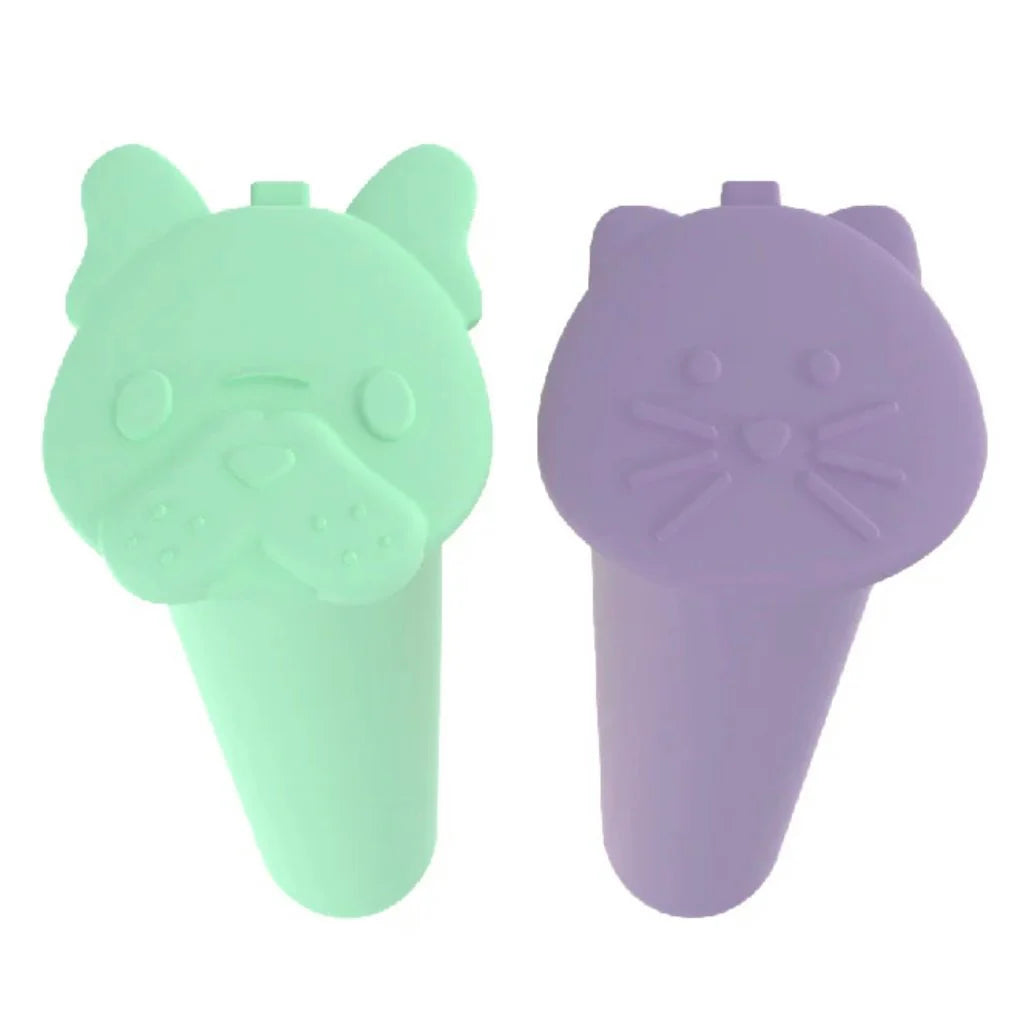 Pack de 2 moldes helado push up Perro y Gato Melii