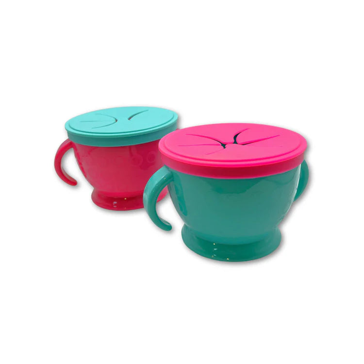 Pack de 2 Bowls para Snacks Rosado The Baby Nation