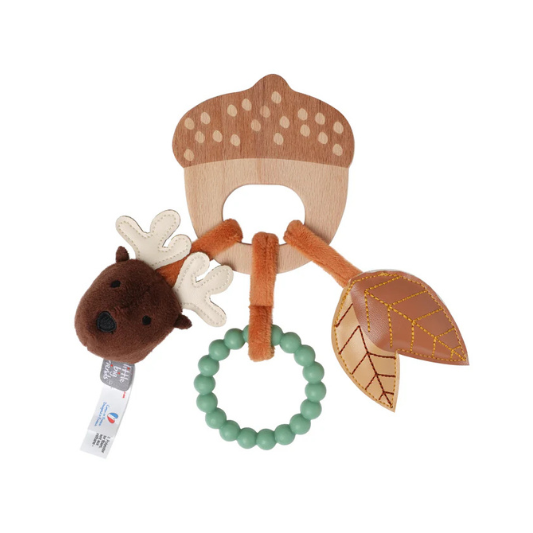 Sonajero de madera Bosque Little Big Friends