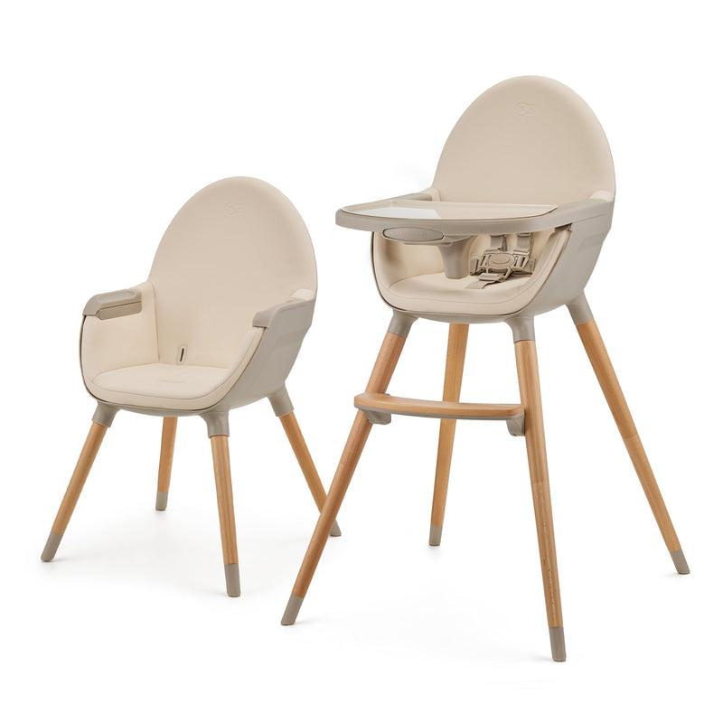 Silla de comer 2 en 1 Fini 2 Beige KinderKraft