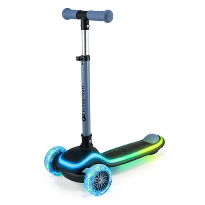 Scooter con luces LED Raket Blue Kinderkraft