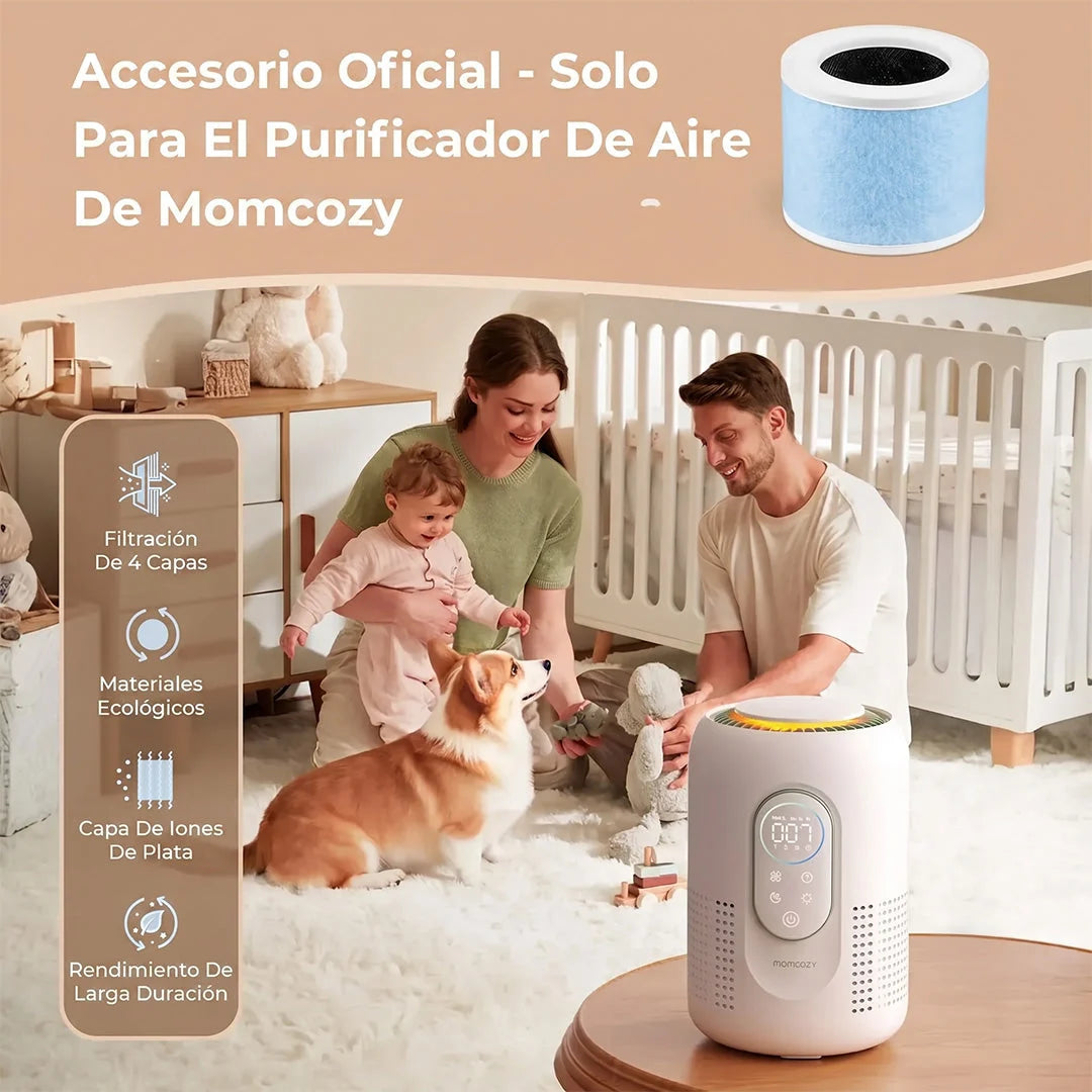 Repuesto Filtro CozyBreath AP01 Momcozy 4 Capas HEPA H13 Momcozy