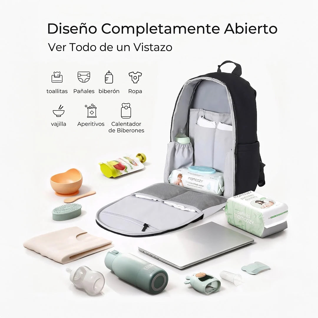 Mochila para Pañales / Bolso Cambiador Urban Momcozy