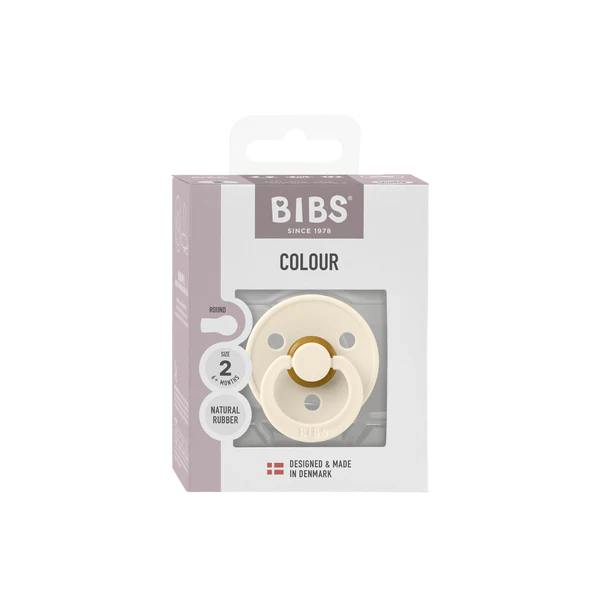 Chupete Bibs Colour x1 | 6-18 Meses | Ivory