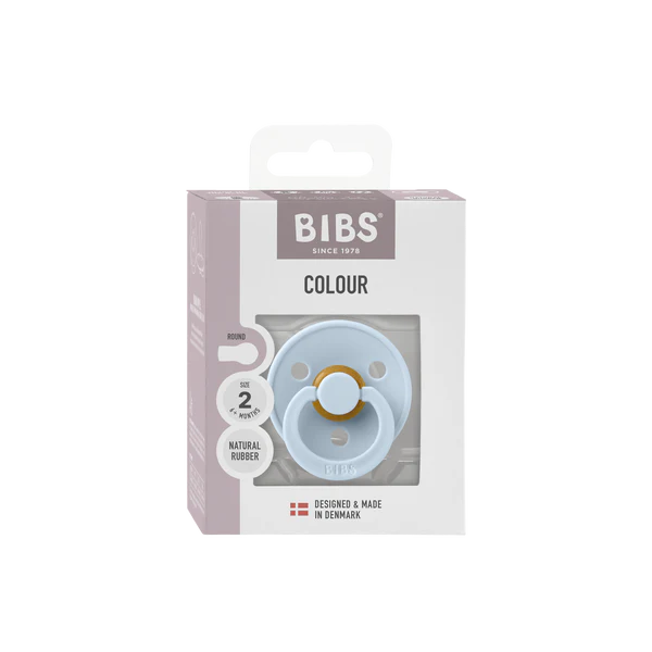 Chupete Bibs Colour x1 | 6-18 Meses | Baby Blue