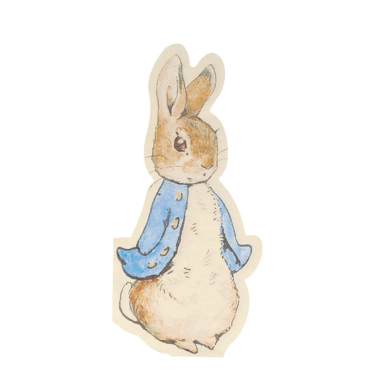 Servilleta con forma de Peter Rabbit Meri Meri