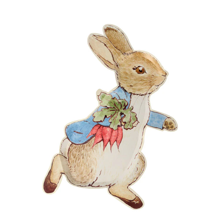 Plato con forma de Peter Rabbit Meri Meri