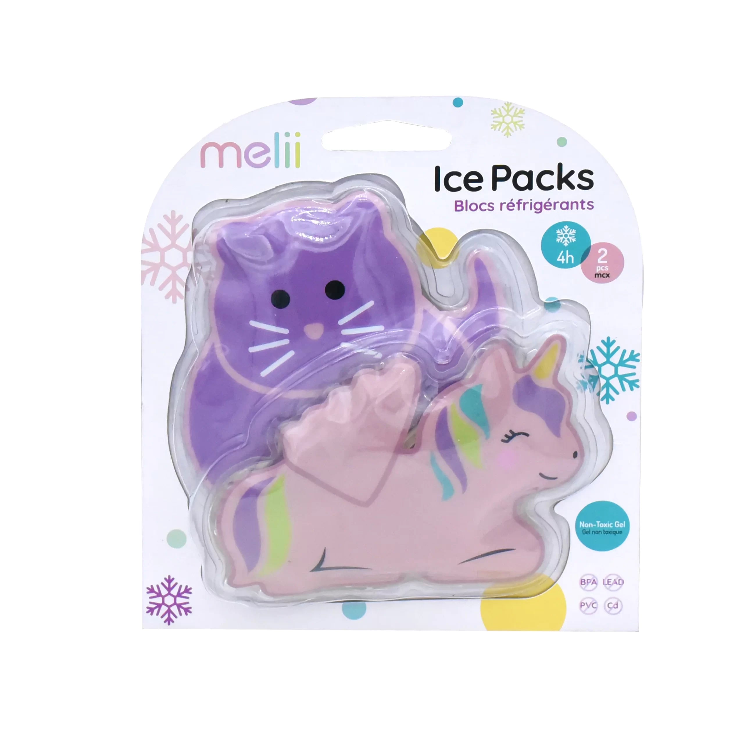 Pack de 2 Ice Pack Rosado Melii