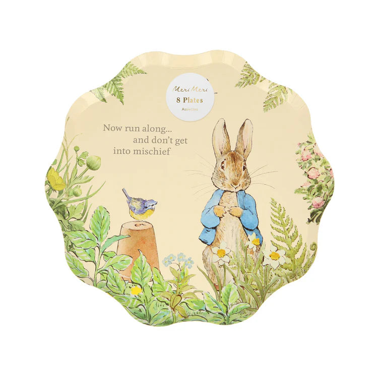 Platos Peter Rabbit medianos Meri Meri