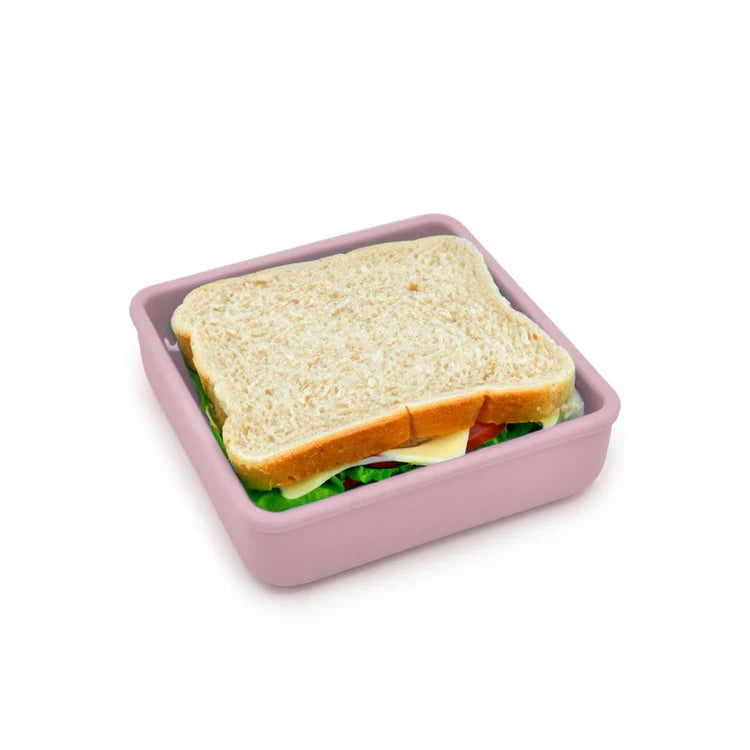Contenedor de Sandwich de Silicona Rosado Melii