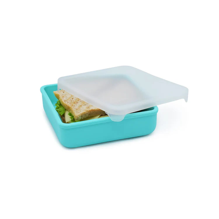 Contenedor de Sandwich de Silicona Azul Melii