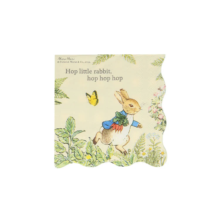 Servilletas Peter Rabbit pequeñas Meri Meri