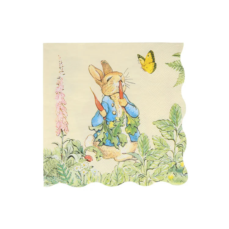 Servilletas Peter Rabbit grandes Meri Meri