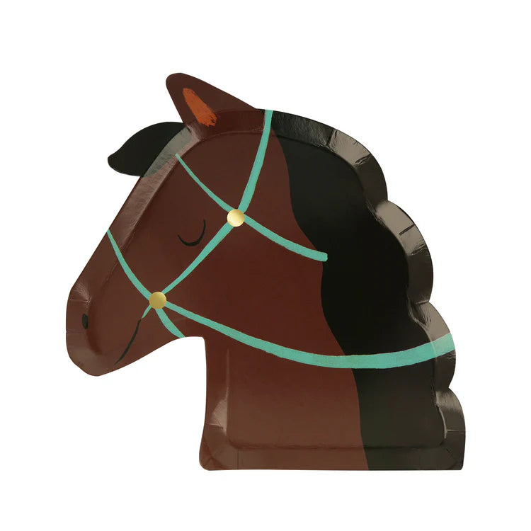 Platos con forma de caballo Meri Meri