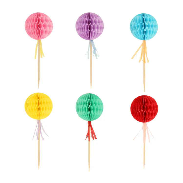 Kit para cupcakes Happy Birthday y rayas Meri Meri