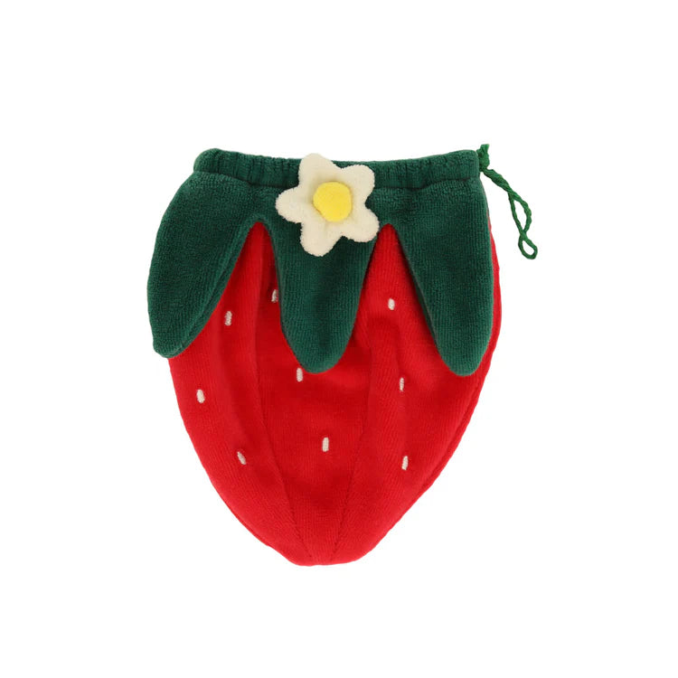 Mini muñeco raton en saquito de frutilla Meri Meri