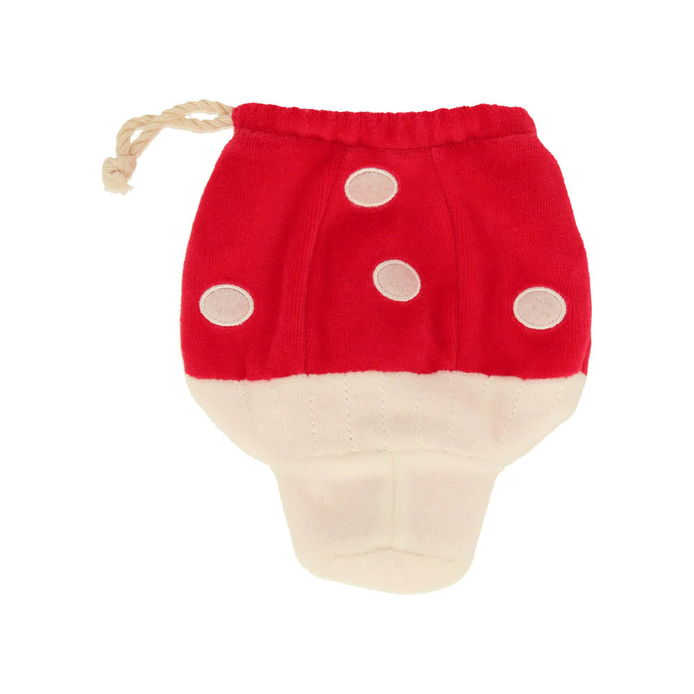 Mini muñeco raton hada en saquito de hongo Meri Meri