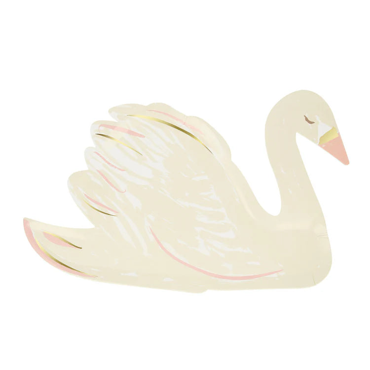 Platos con forma de Cisne Meri Meri