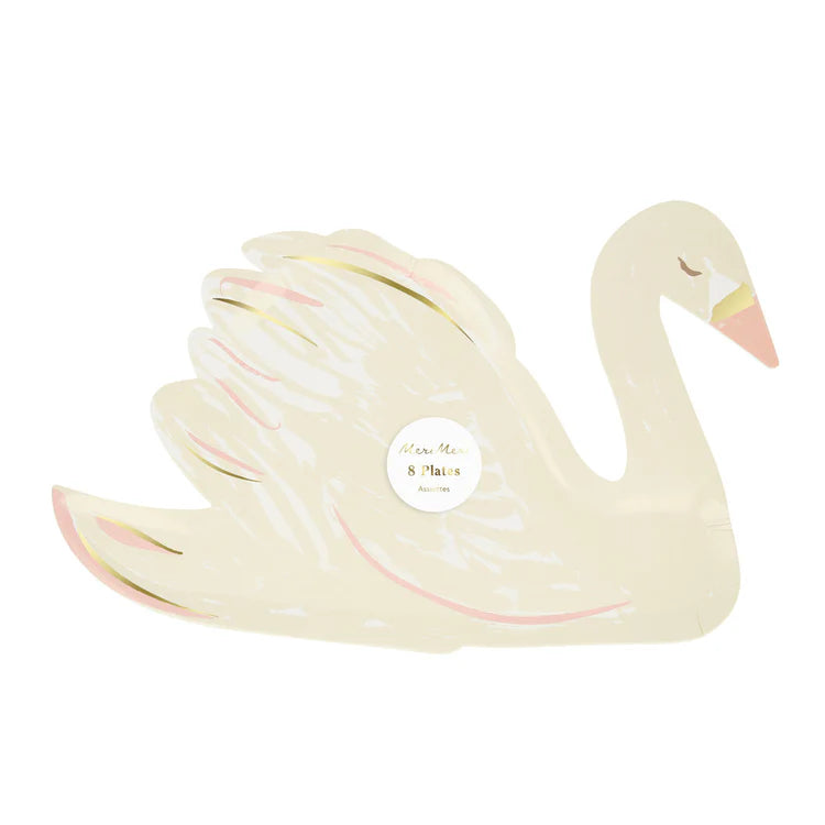 Platos con forma de Cisne Meri Meri