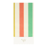 Mantel de papel rayas multicolor Meri Meri