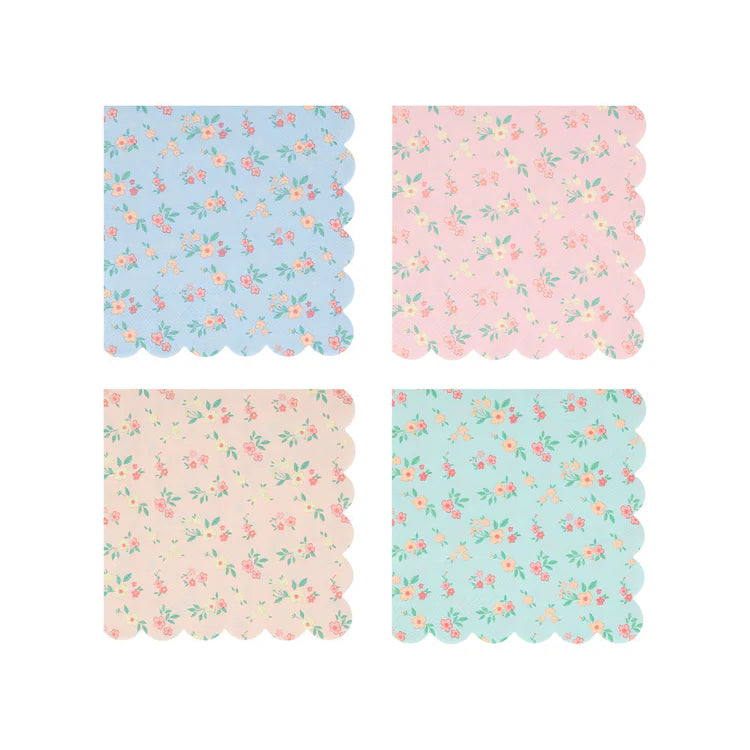 Servilletas racimos de flores pequeñas Meri Meri