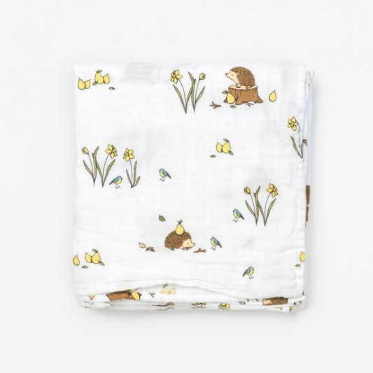 Swaddle Woodland Hedgehog Little Blue Nest