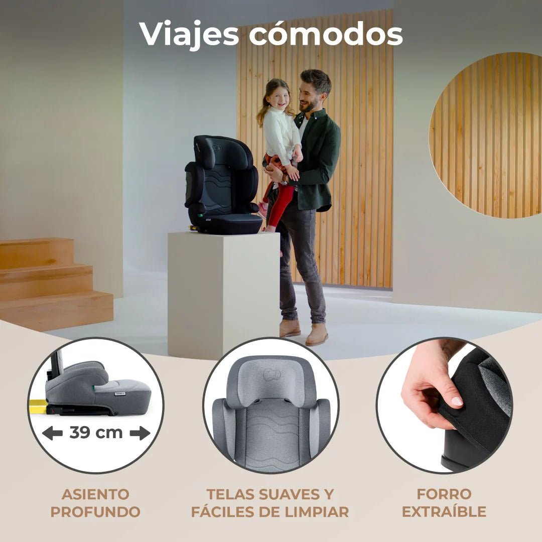 Silla de auto Butaca XPAND 2 i-Size Harbour Grey Kinderkraft
