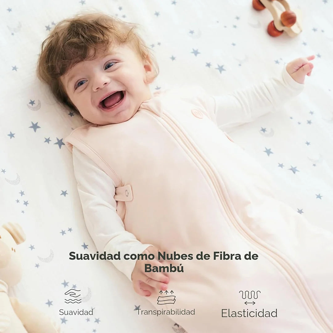 Saquito de dormir para bebé 1.5 TOG Rosa Talla M Momcozy