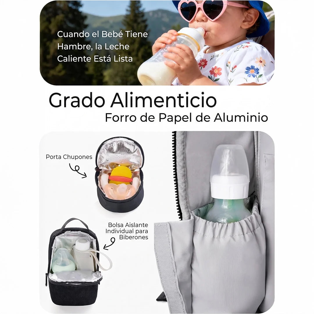Mochila para Pañales / Bolso Cambiador Urban Momcozy
