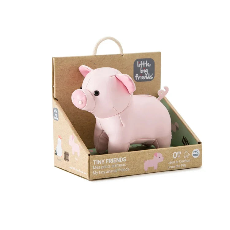Sonajero Tiny Friends Leonardo el Cerdito Little Big Friends