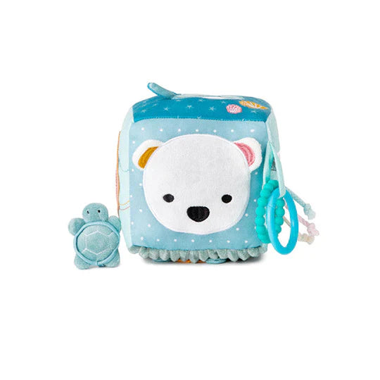 Cubo suave de actividades Oceano Little Big Friends