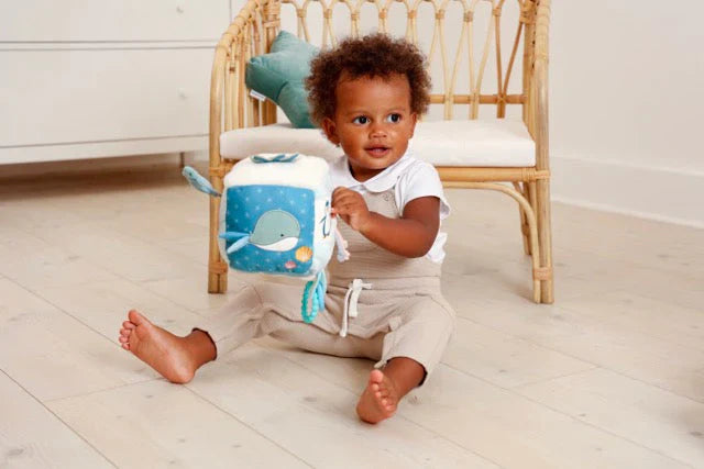 Cubo suave de actividades Oceano Little Big Friends