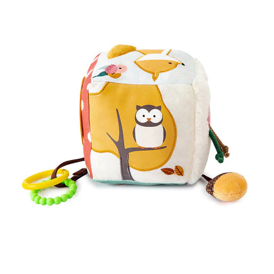 Cubo suave de actividades Bosque Little Big Friends