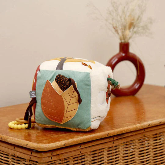 Cubo suave de actividades Bosque Little Big Friends