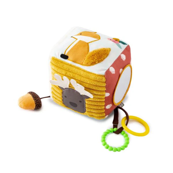 Cubo suave de actividades Bosque Little Big Friends