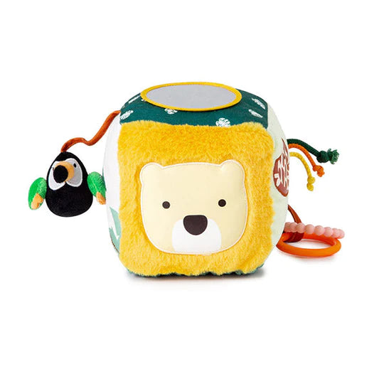 Cubo suave de actividades Selva Little Big Friends
