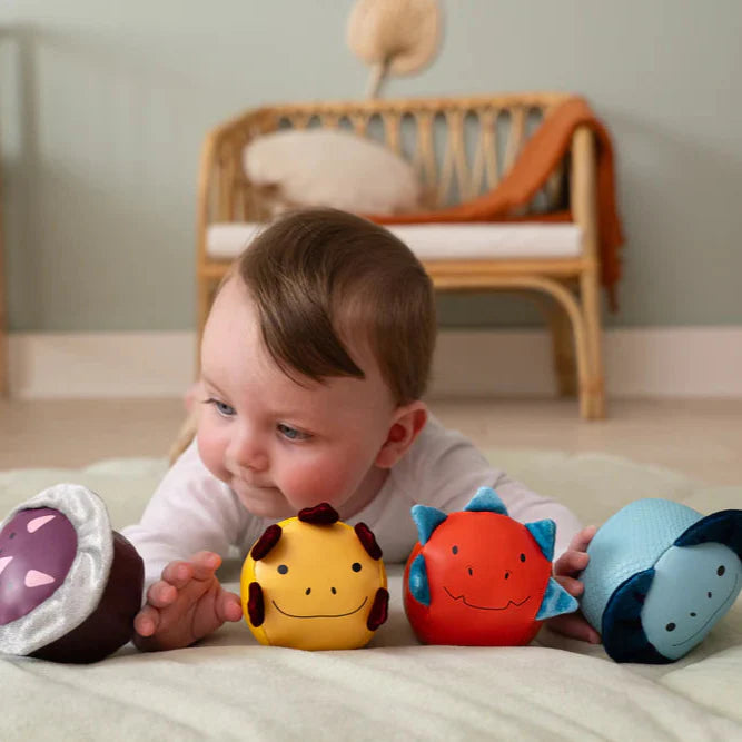 Set de 4 Dooballs Dinosaurios Little Big Friends