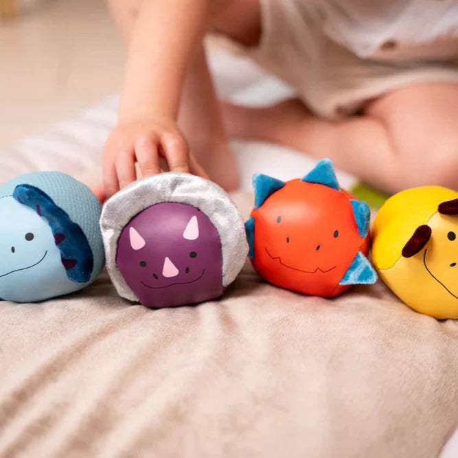 Set de 4 Dooballs Dinosaurios Little Big Friends