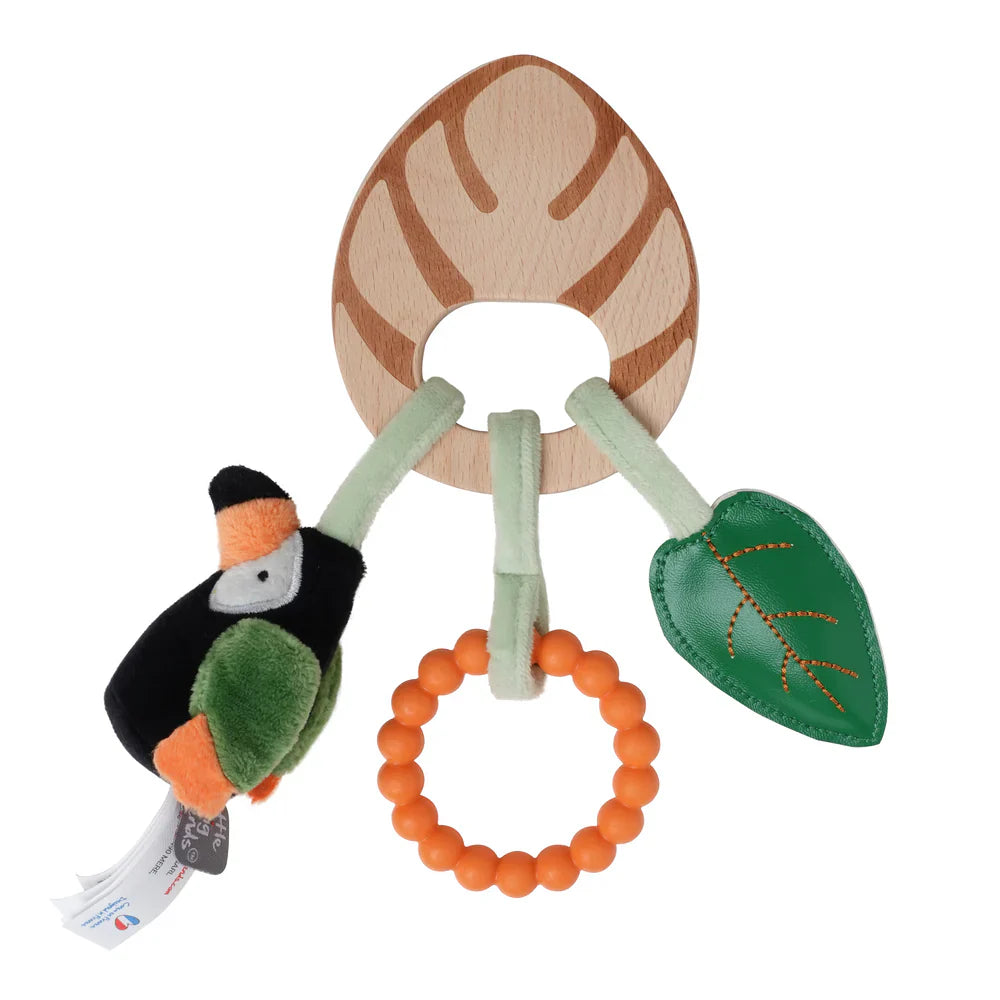 Sonajero de madera Jungla Little Big Friends