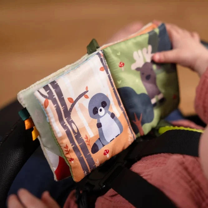 Libro de tela para bebé Bosque Little Big Friends