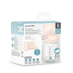 Pack Zero Zero Mamadera 180 ml Flujo Adaptable + Chupete Tetina Fisiologica SX Pro de Silicona -2/2 meses Suavinex