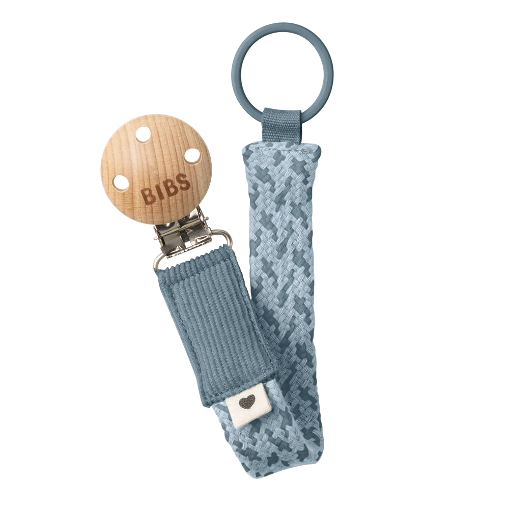 Porta Chupete Bibs Petrol/Baby Blue