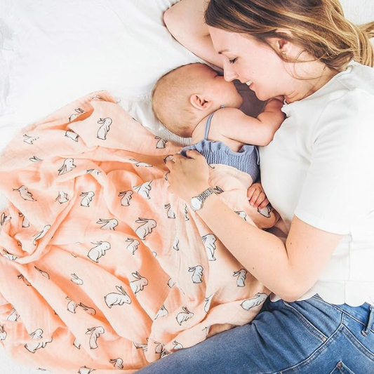 Swaddle Bunny Little Blue Nest