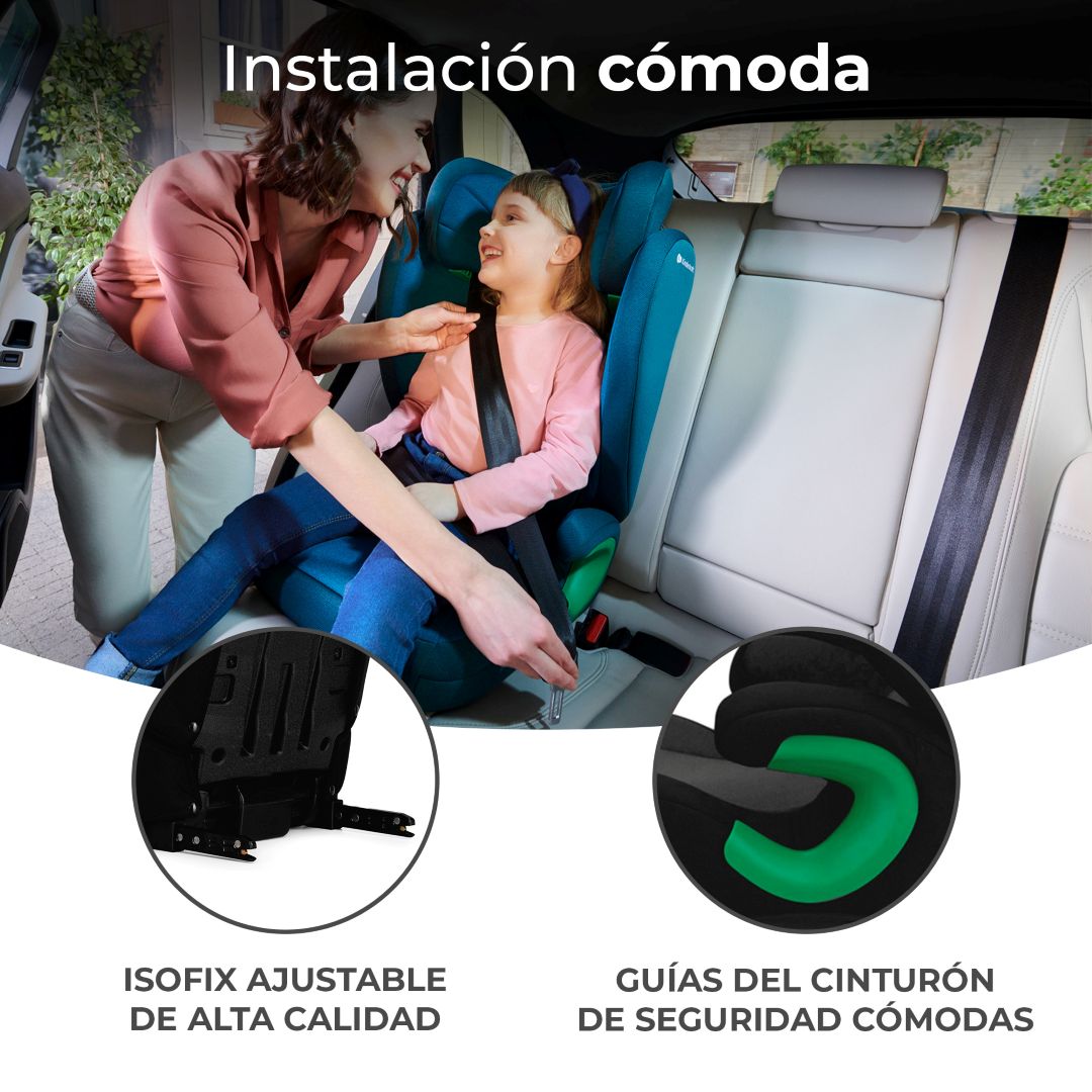 Silla de auto Butaca Junior FIX 2 i-Size Graphite Black Kinderkraft