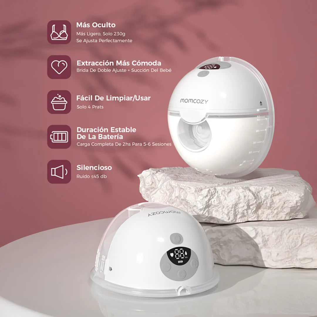 Extractor de Leche Materna M5 Smart DOBLE Momcozy