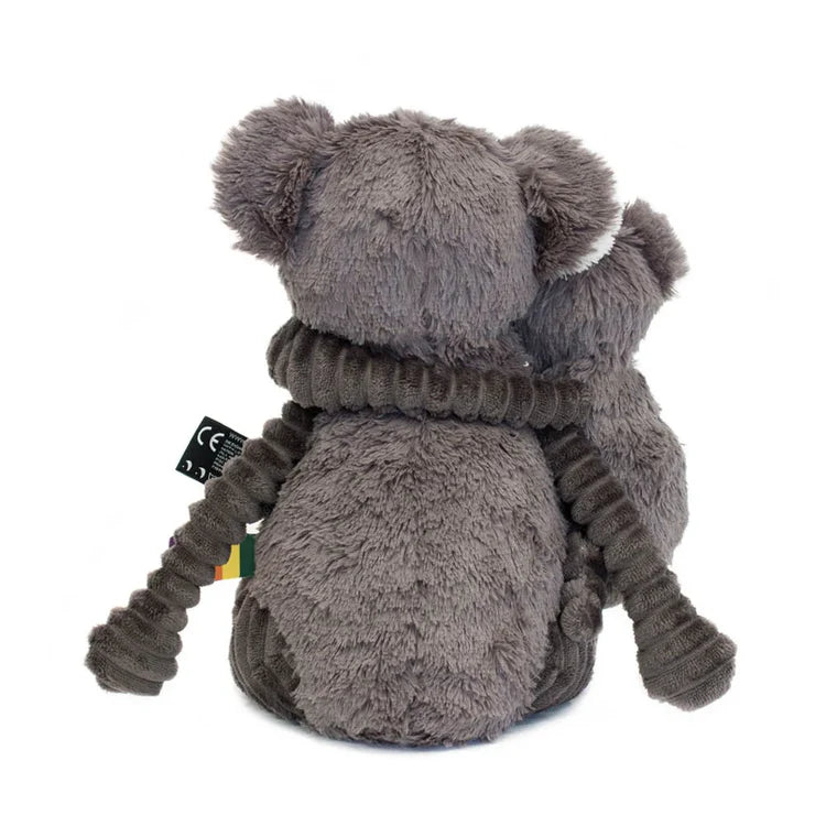 Peluche Koala Trankilou Mamá Y Bebé Gris Les Ptipotos